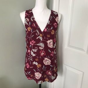 Boudreaux floral blouse - Old Navy